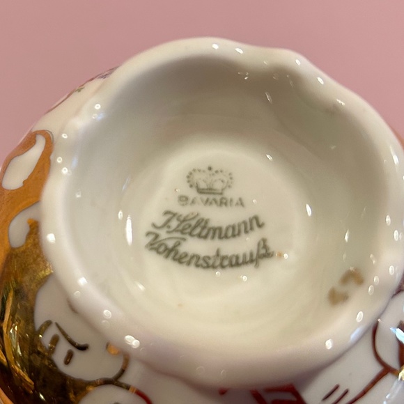 Vintage Johann Seltmann Vohenstrauss Bavaria Germany Cup and Saucer Set - Picture 6 of 7